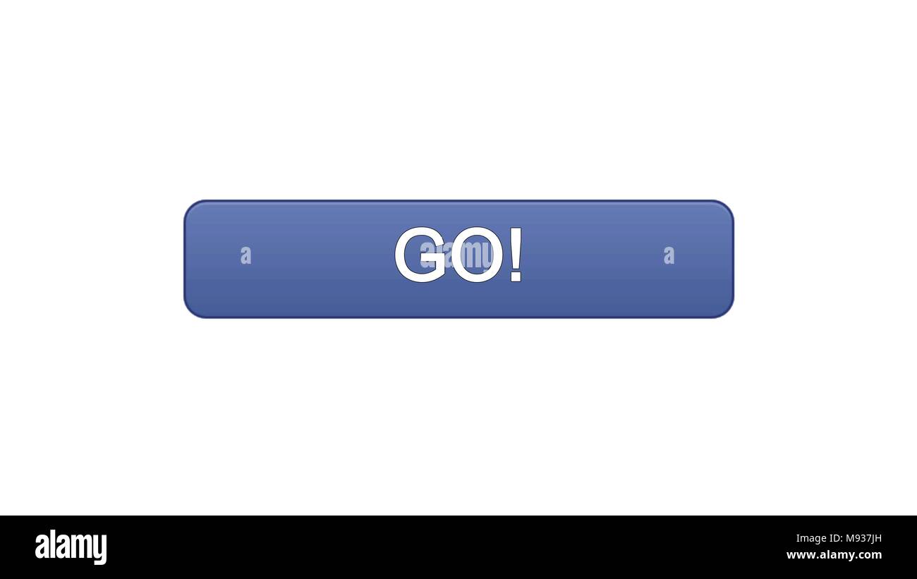 Go web interface button violet color, education development, site ...