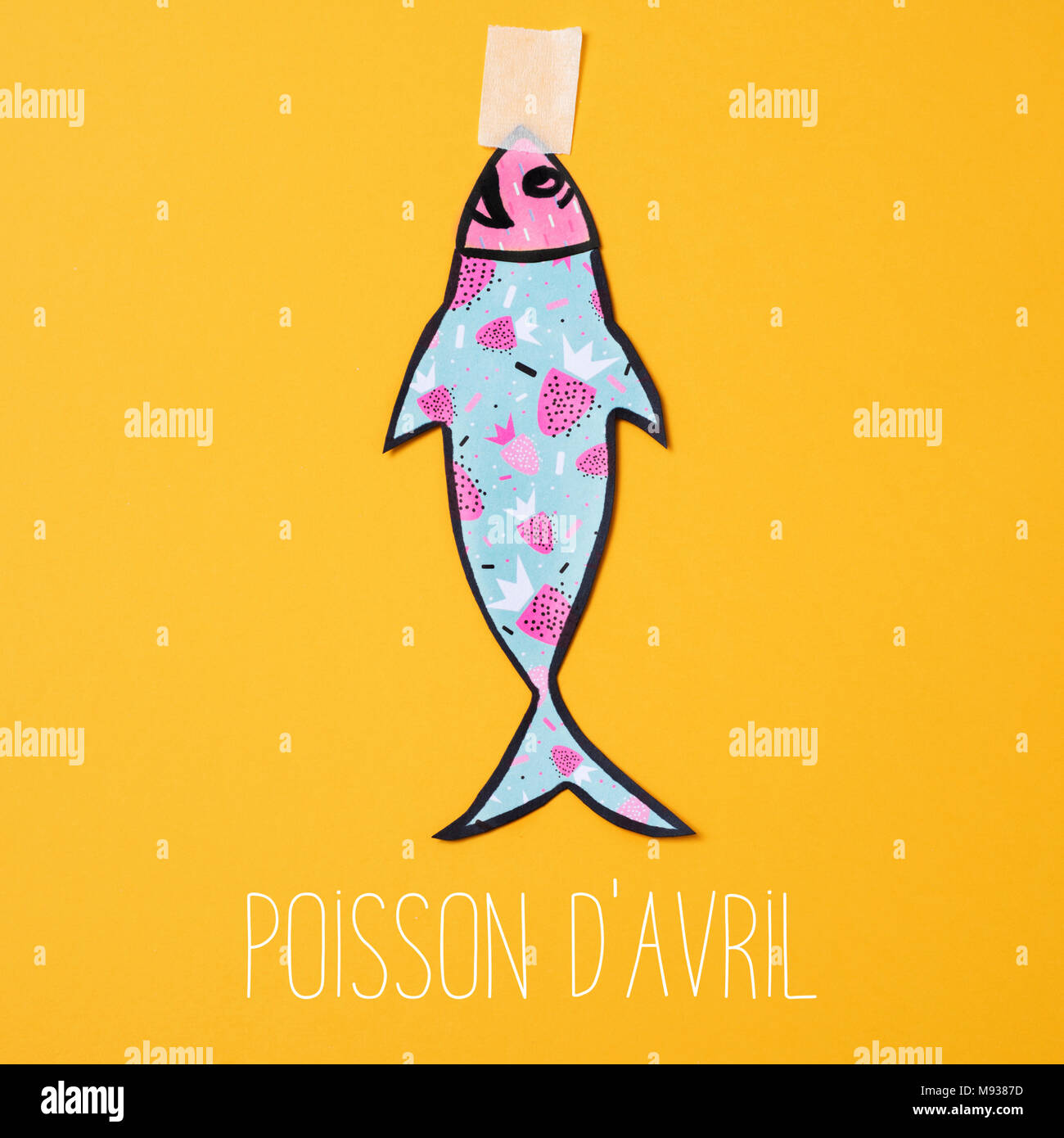April fools fish hi res stock photography and images alamy