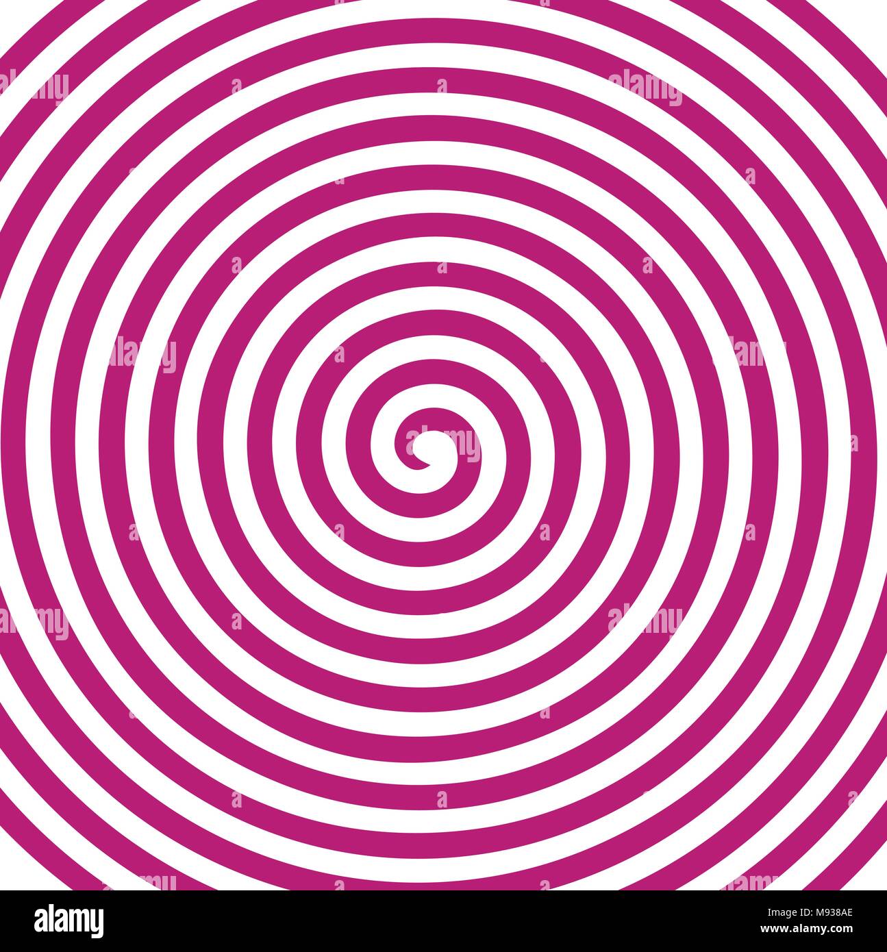 white pink round abstract vortex hypnotic spiral wallpaper. Vector