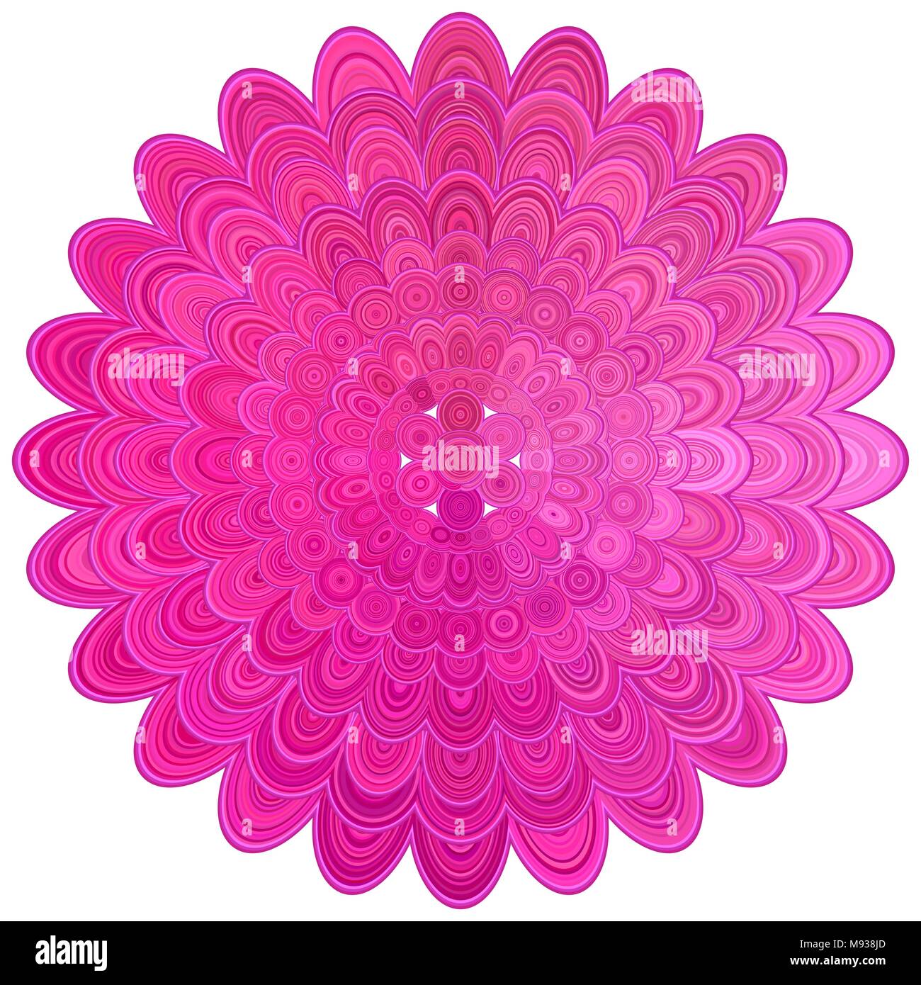 Abstract Floral Mandala Art Stock Vector Image Art Alamy