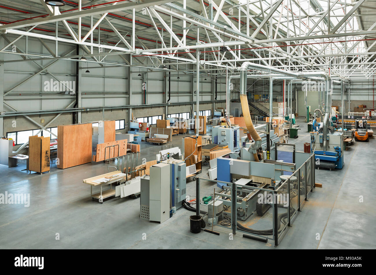 Nazareth,Israel-March 16,2018: Interior and equipment furniture factory Stock Photo