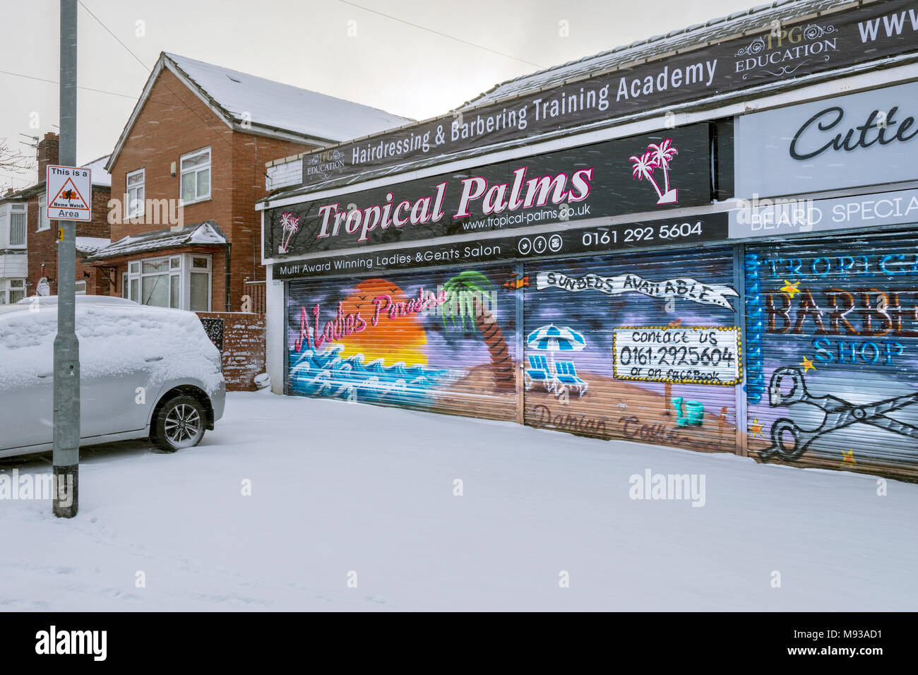 Manchester at winter hires stock photography and images Alamy