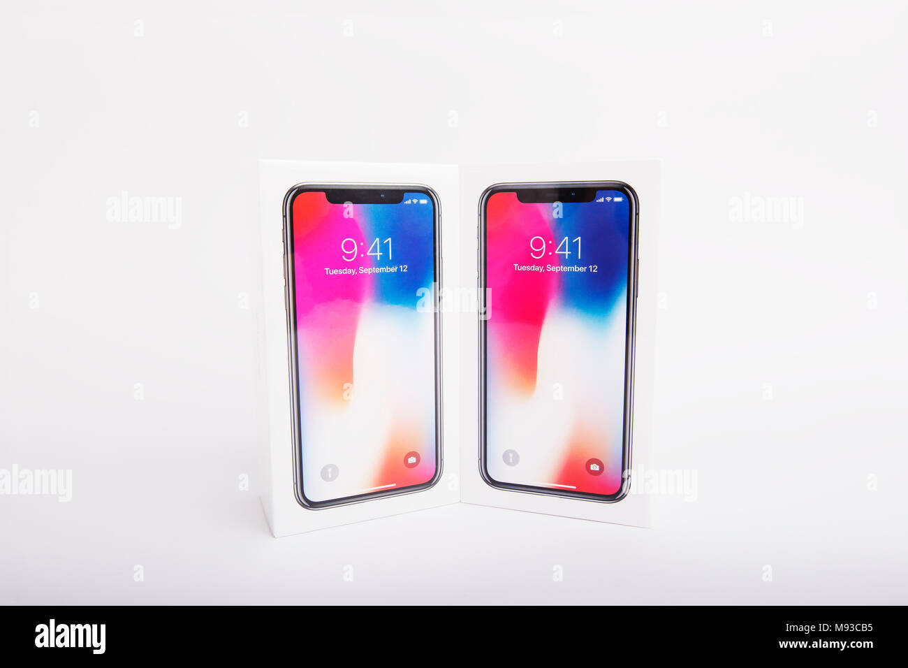 New Iphone X Smart Phone.Newest Apple Iphone 10 Editorial Stock, iphone 10  