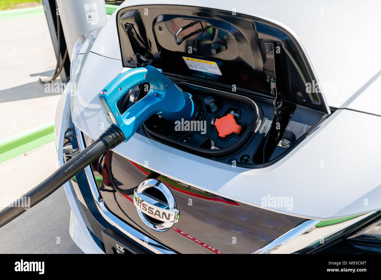 Ev battery charging station hires stock photography and images Alamy