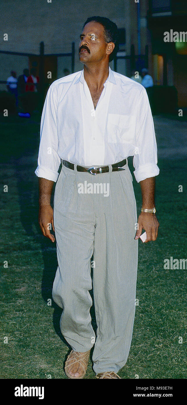 Winston Salem, North Carolina, USA, May 31,  1991 Stedman Graham at the Crosby Open. Stedman Graham, Jr. is an American educator, author, businessman and speaker, although he is primarily known as the partner of media mogul Oprah Winfrey. Graham and Winfrey were engaged to be married in November 1992, but later decided they would rather have a 'spiritual union.' Credit: Mark Reinstein/MediaPunch Stock Photo