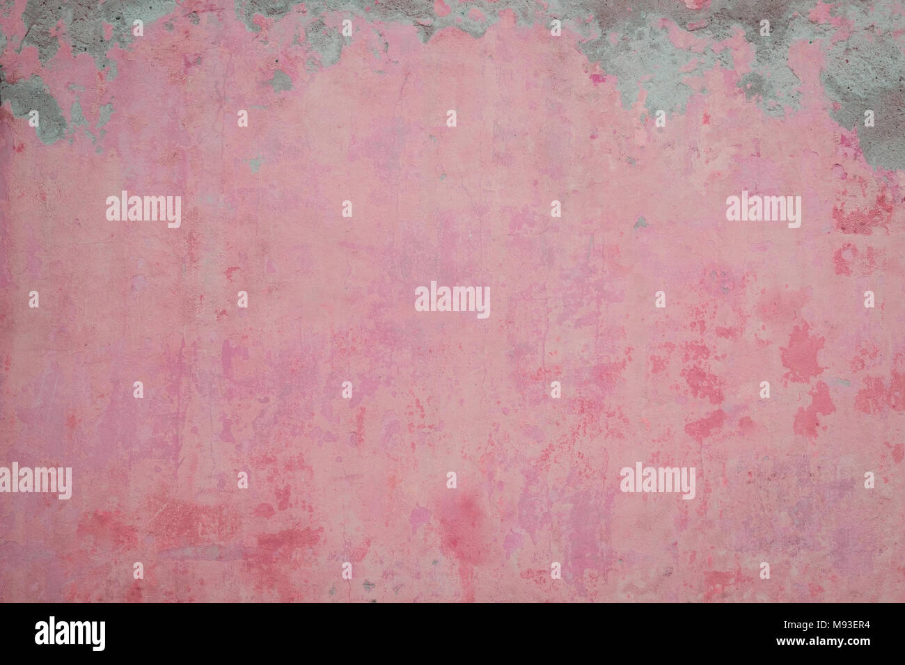 pink vintage background - old weathered wall  texture  - Stock Photo