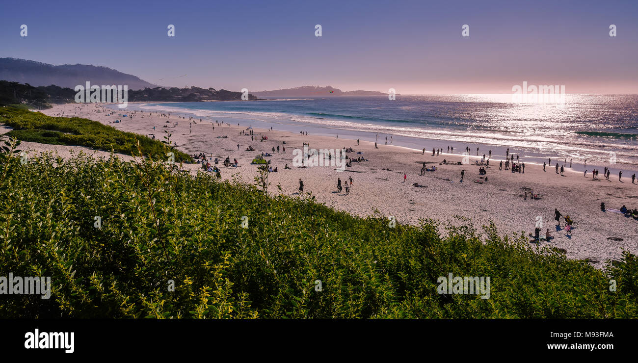 Carmel State Beach Carmel by the Sea, California Stock Photo Alamy