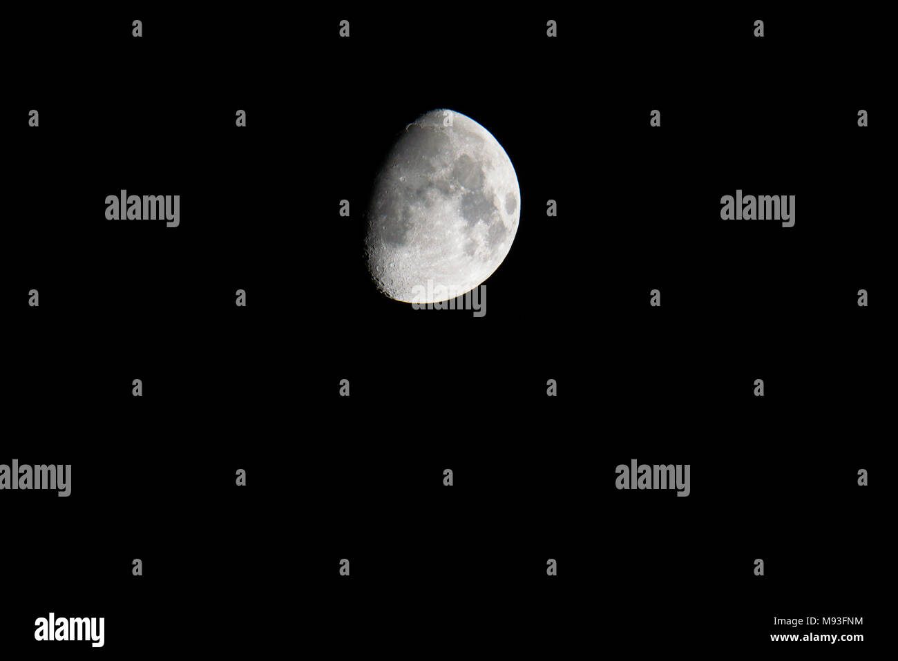Last Quarter Moon High Resolution Stock Photography and ...