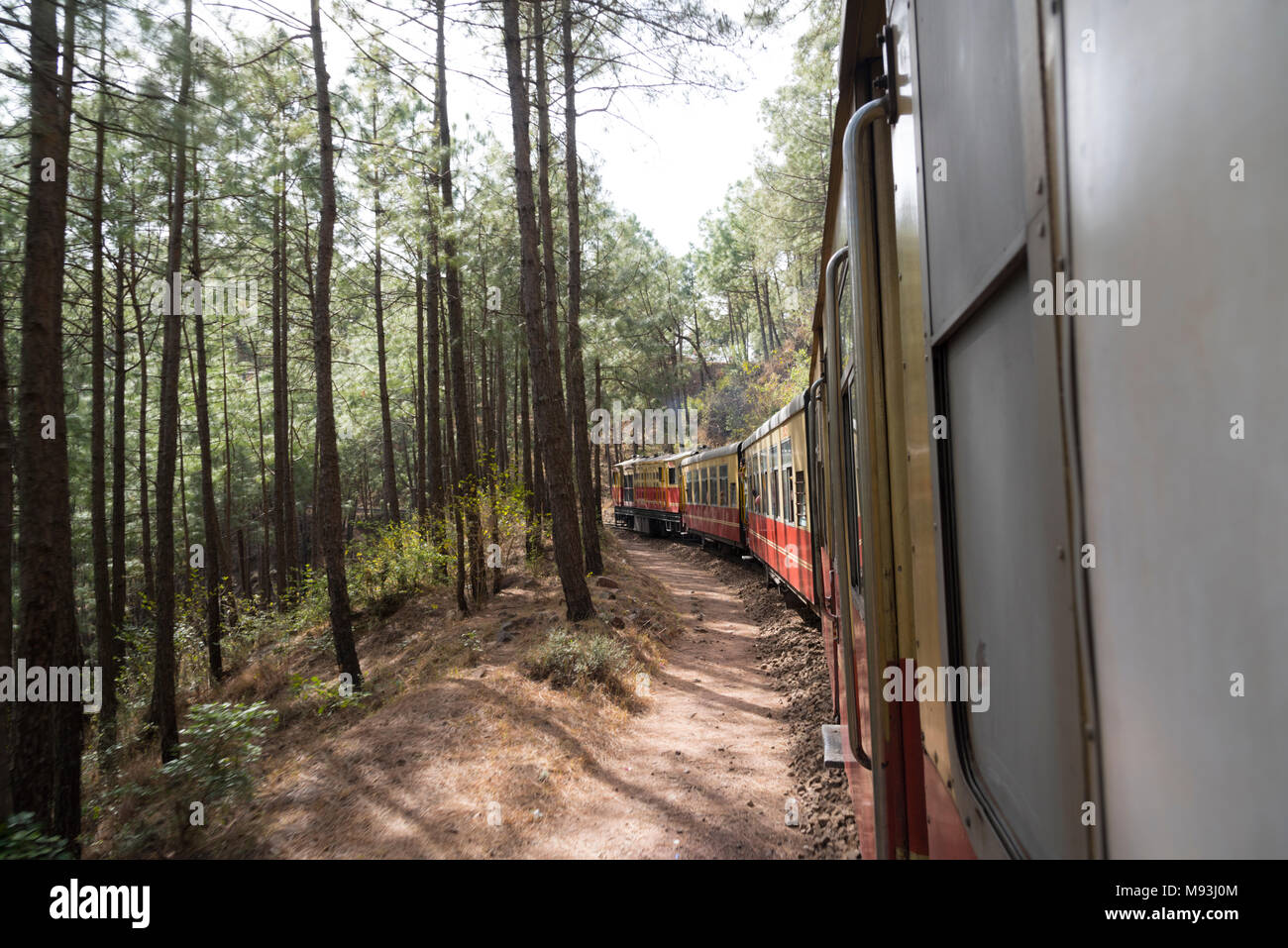 Most famous toy train from Kalka to Shimla toy train enroute with