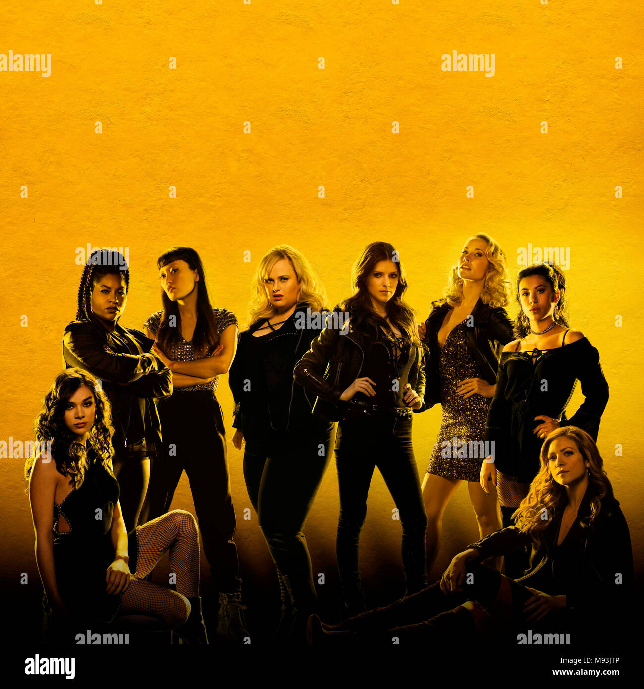 RELEASE DATE: December 22, 2107 TITLE: Pitch Perfect 3 STUDIO: Universal Pictures DIRECTOR: Trish Sie PLOT: Following their win at the world championship, the now separated Bellas reunite for one last singing competition at an overseas USO tour, but face a group who uses both instruments and voices. STARRING: Poster Art. (Credit Image: © Universal Pictures/Entertainment Pictures) Stock Photo