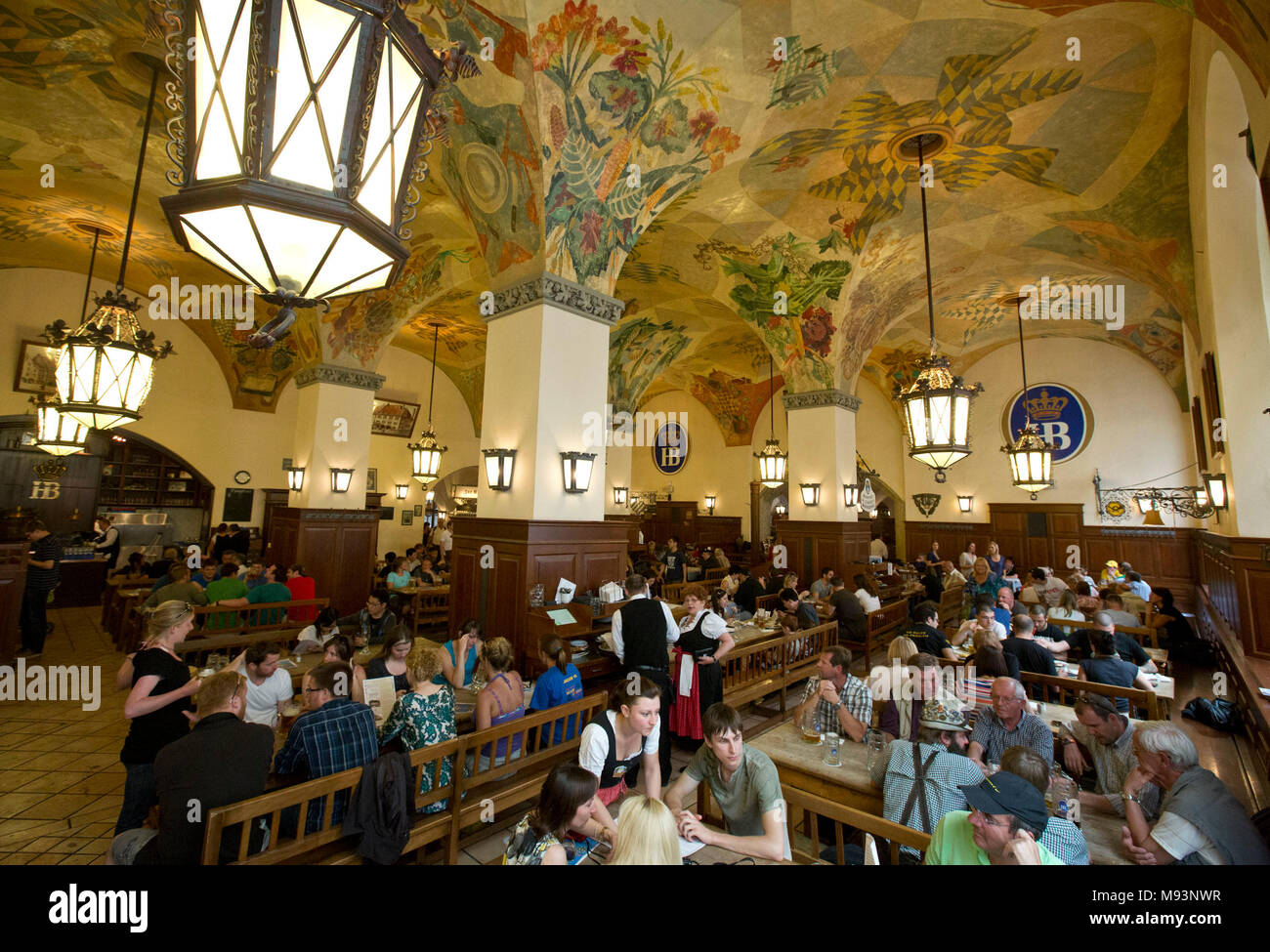 Allemagne Baviere Munich Brasserie Hofbrauhaus Brewery