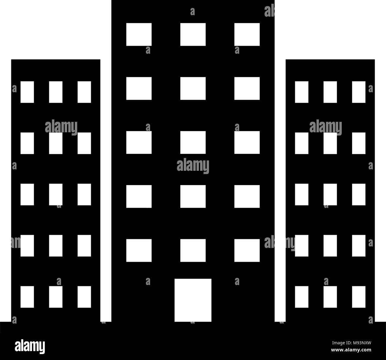 office building icon Stock Vector Image & Art - Alamy