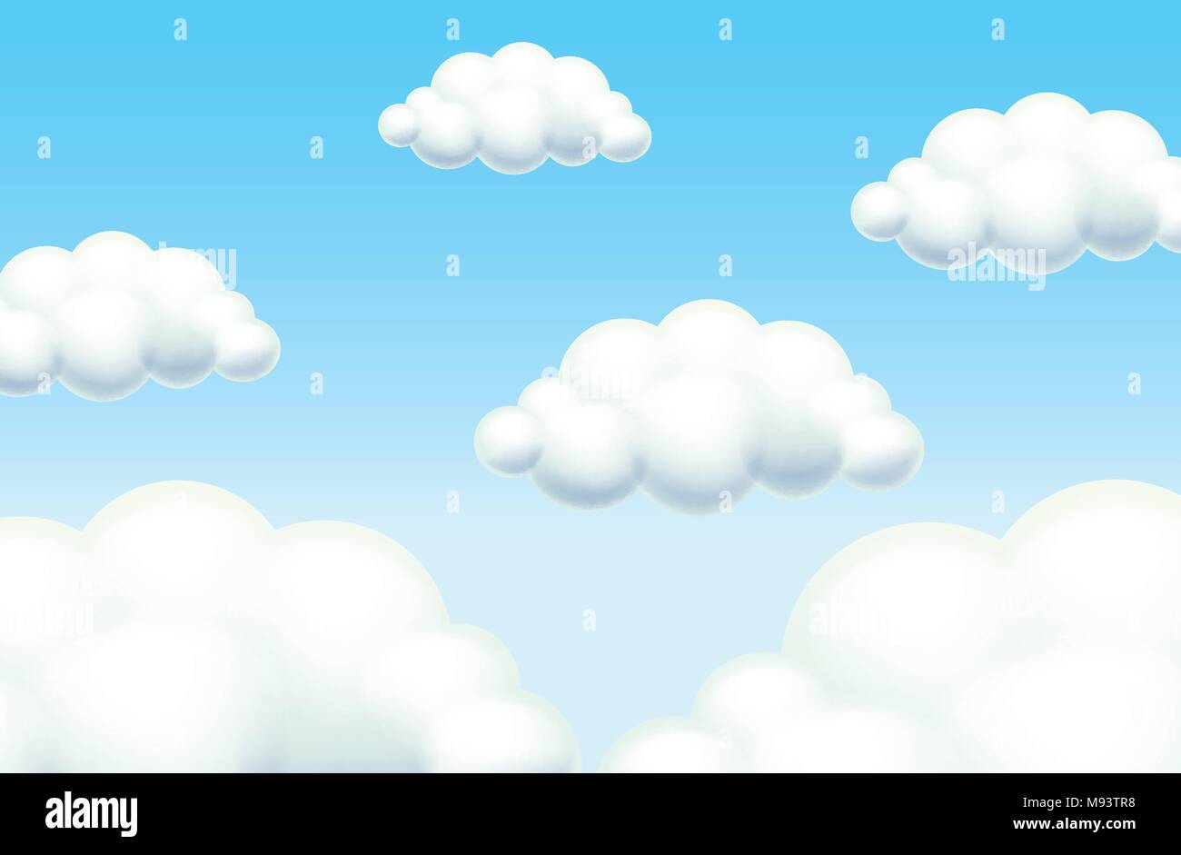 Background sky on sunny day illustration Stock Vector Image & Art - Alamy