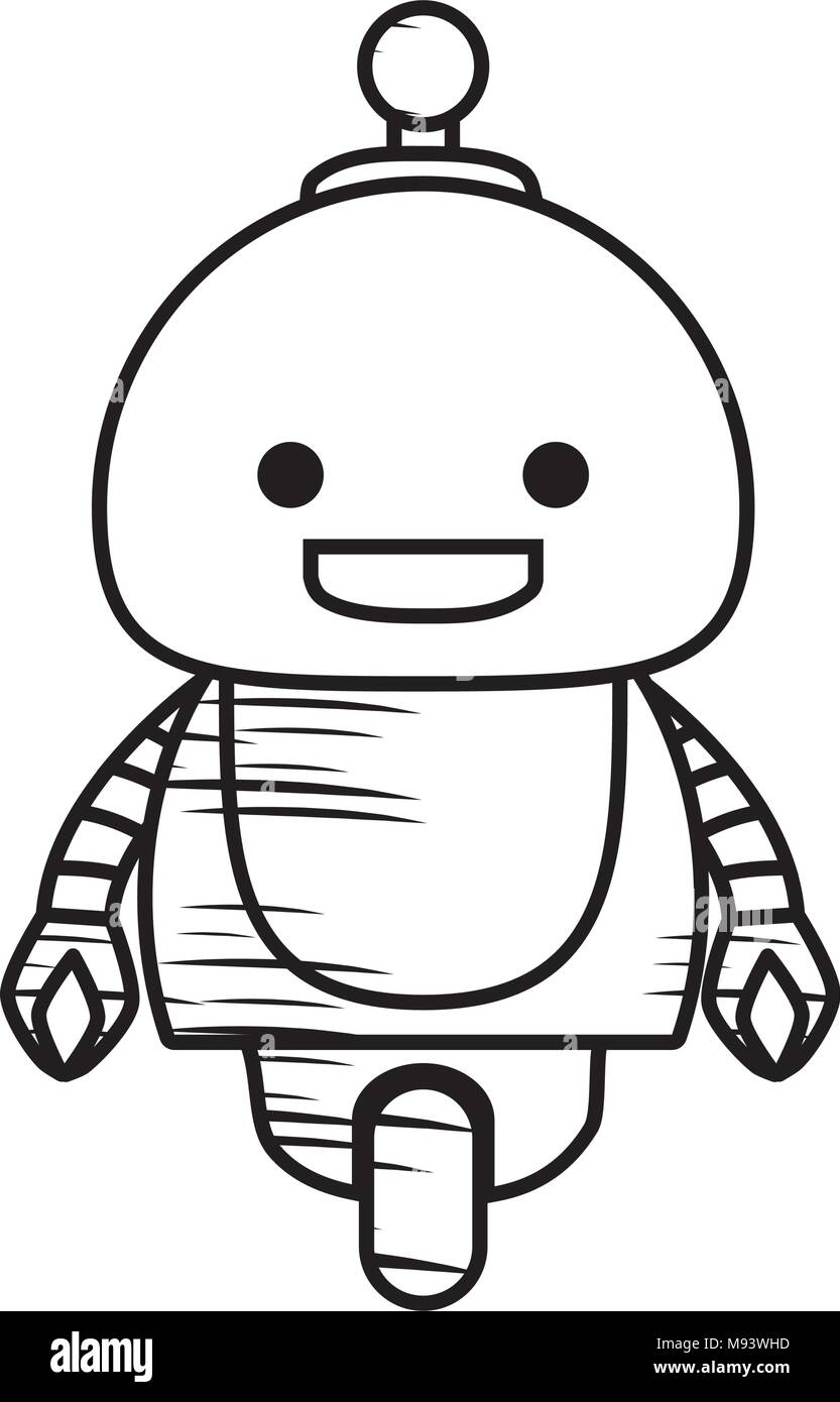 https://c8.alamy.com/comp/M93WHD/sketch-of-cartoon-little-robot-icon-over-white-background-vector-illustration-M93WHD.jpg