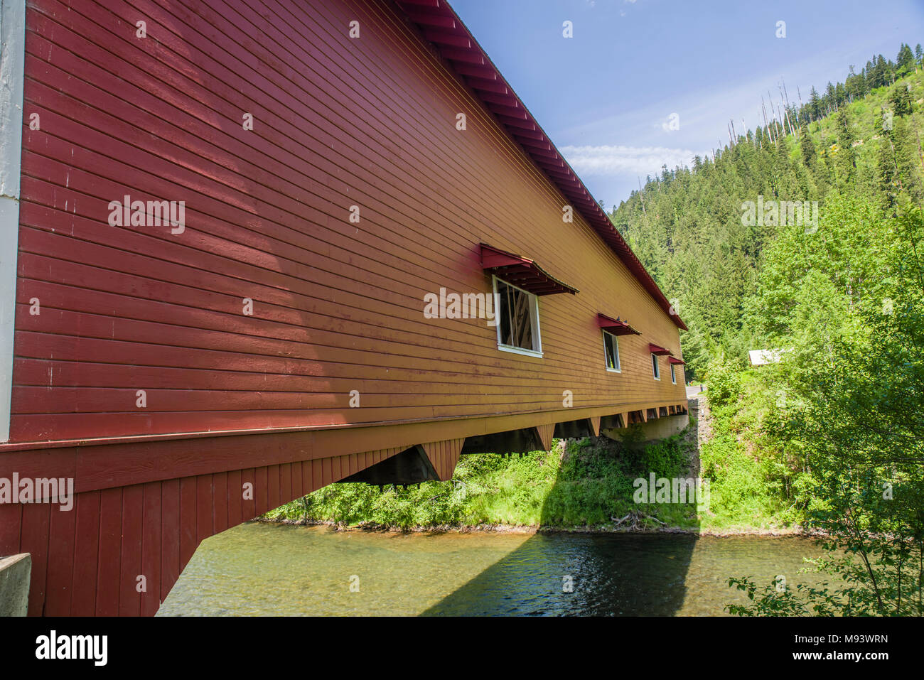 The Office Covered Bridge also called the Westfir Covered Bridge is the