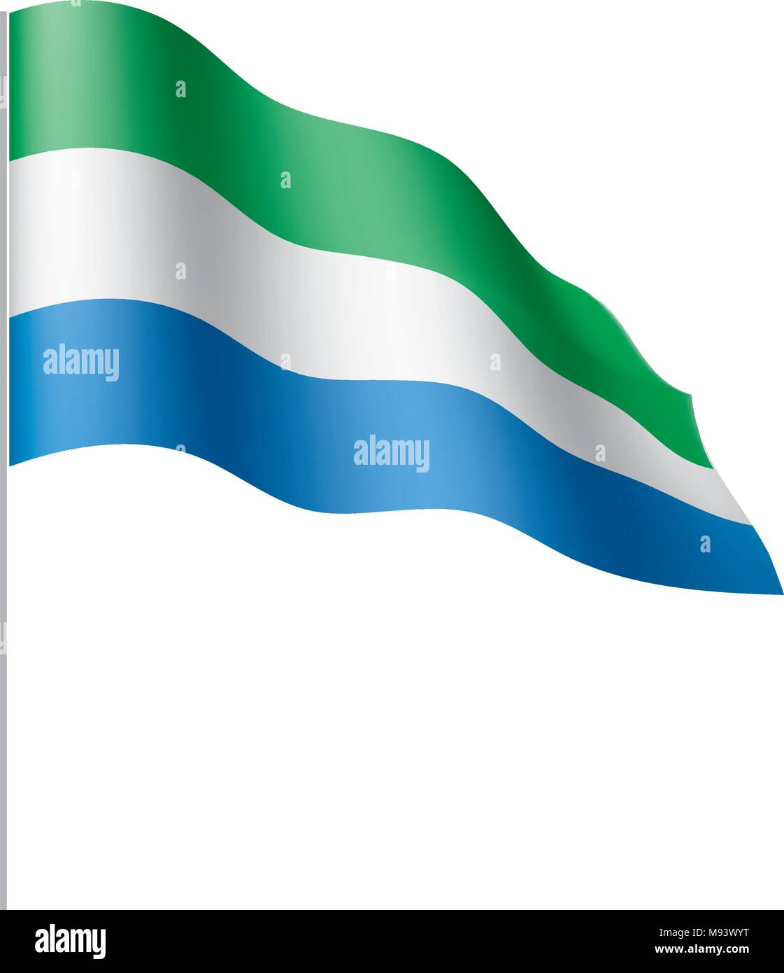 Sierra Leone flag, vector illustration Stock Vector Image & Art - Alamy