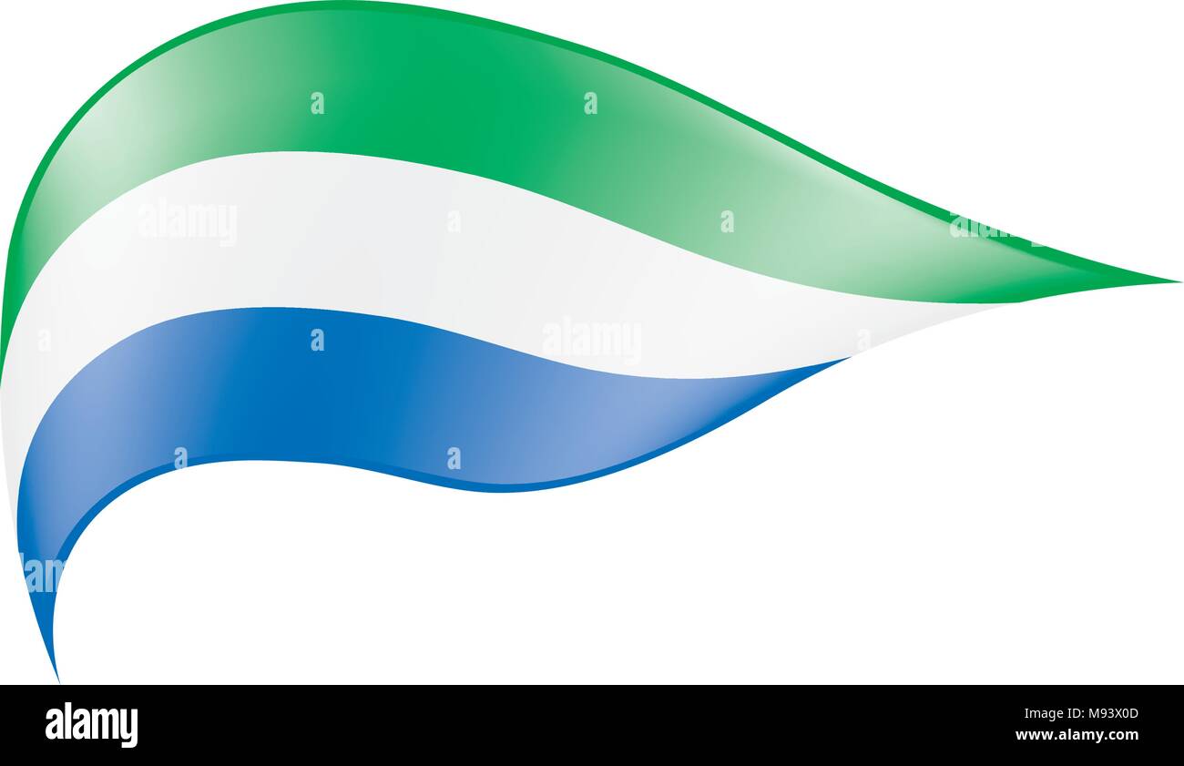 Sierra Leone flag, vector illustration Stock Vector Image & Art - Alamy
