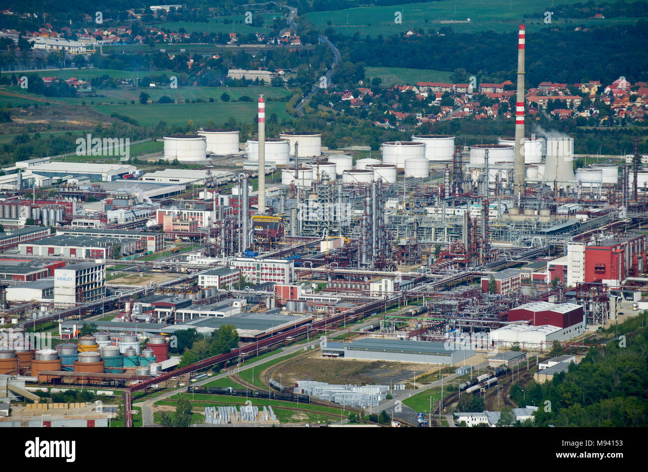 Synthos Chemical Plant Stock Photo Alamy