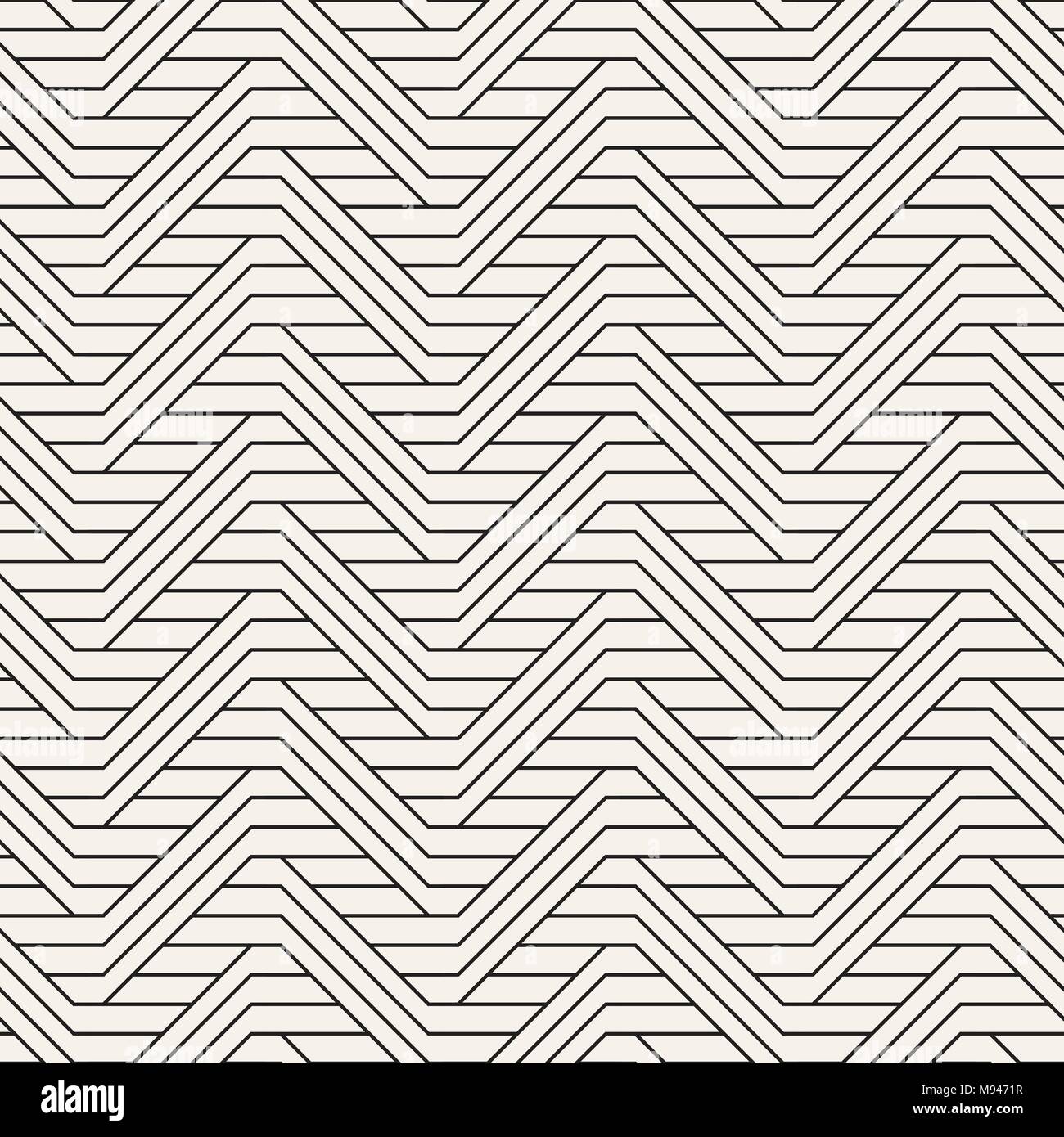 Vector seamless pattern. Modern stylish abstract texture. Repeating ...