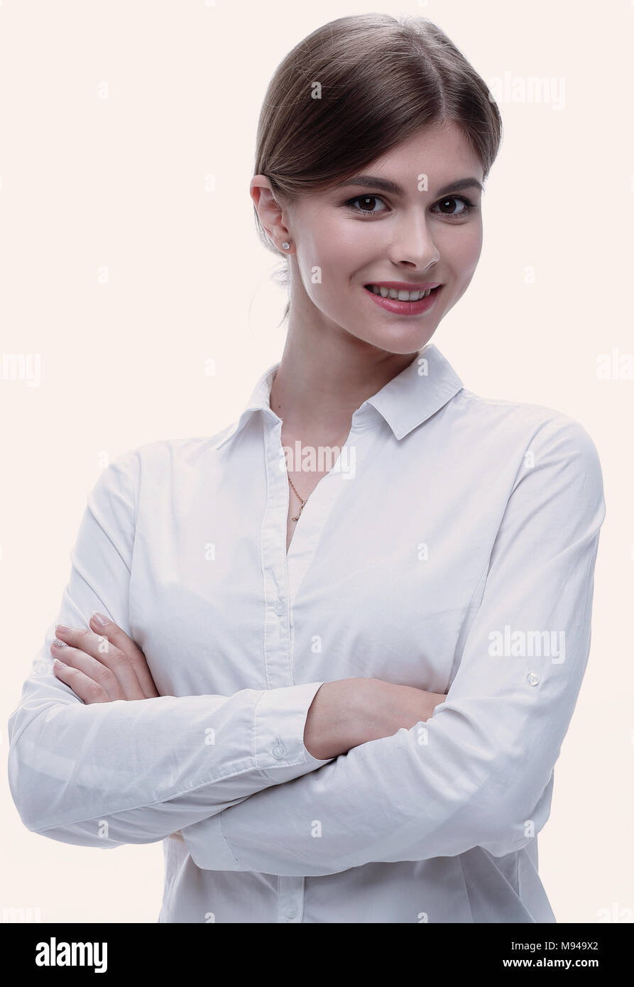 closeup.portrait of a confident young woman Stock Photo - Alamy