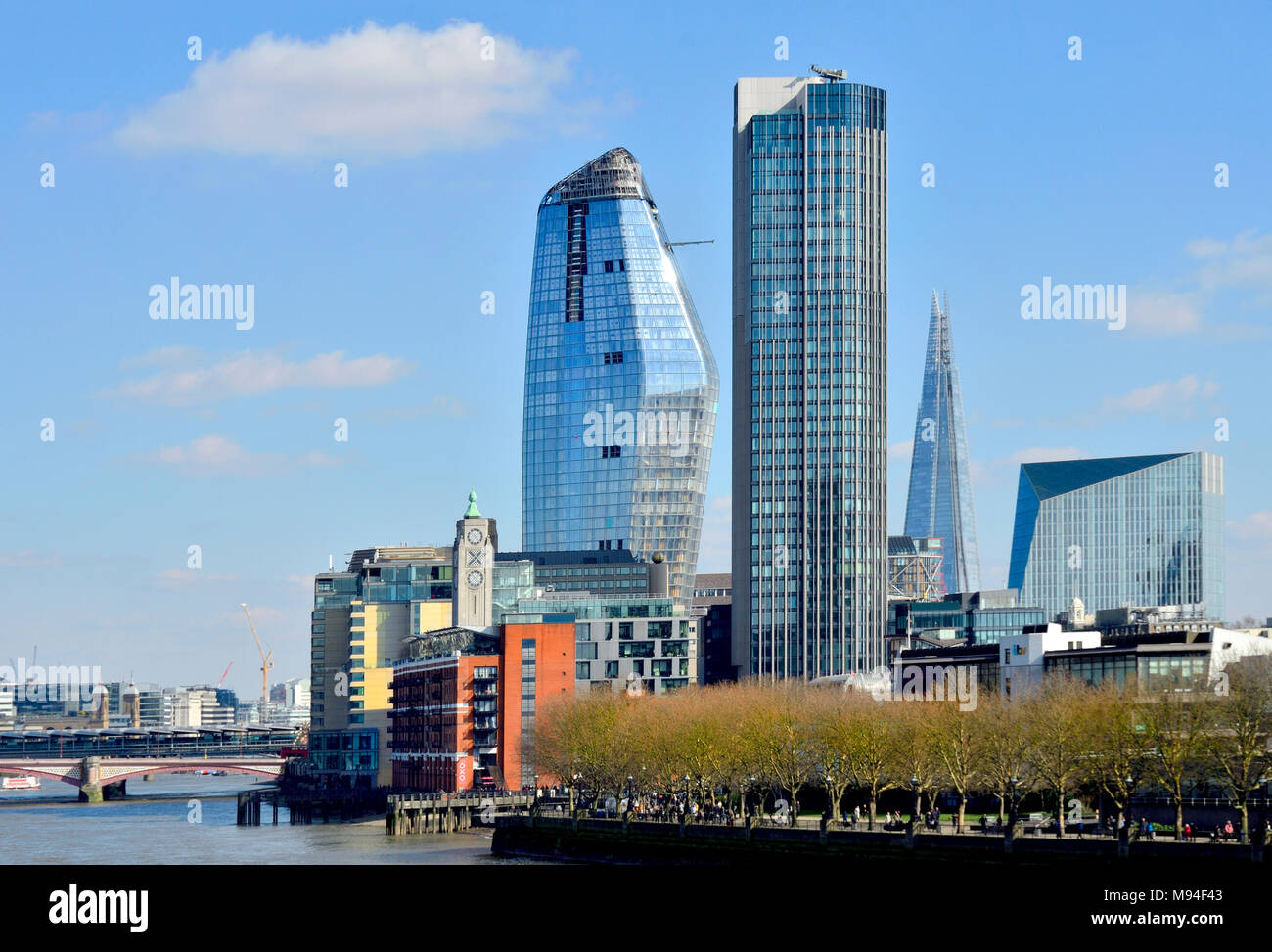 London, England, UK. New buildings in the Southwark area - One ...