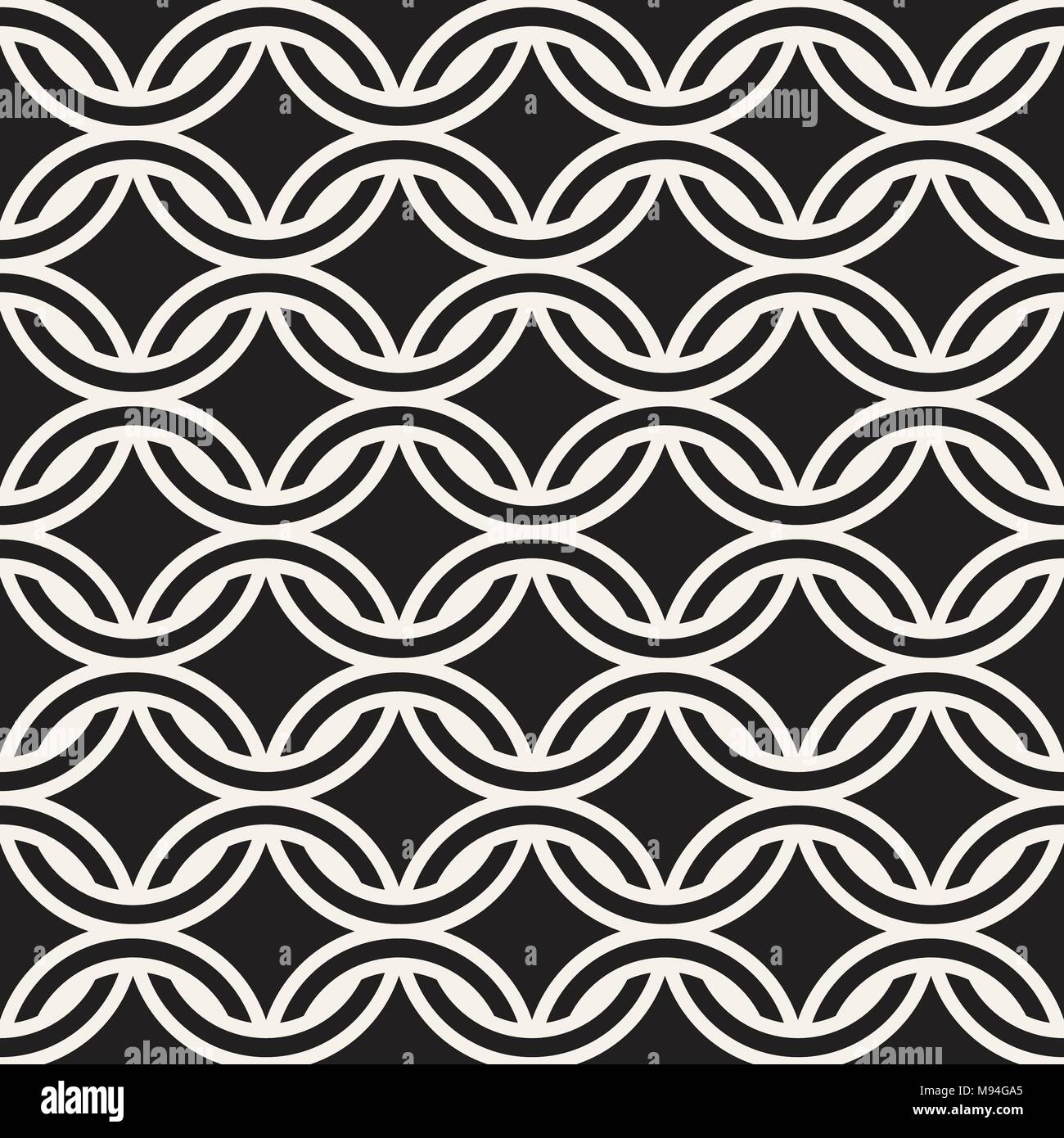 Vector seamless pattern. Modern stylish abstract texture. Repeating ...