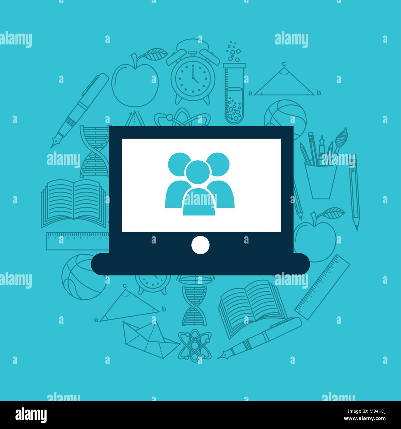 education concept design  Stock Vector