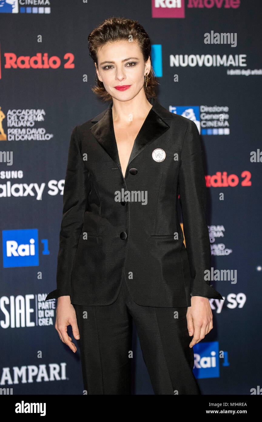 Jasmine Trinca attends the David di Donatello Awards 2018 at the De