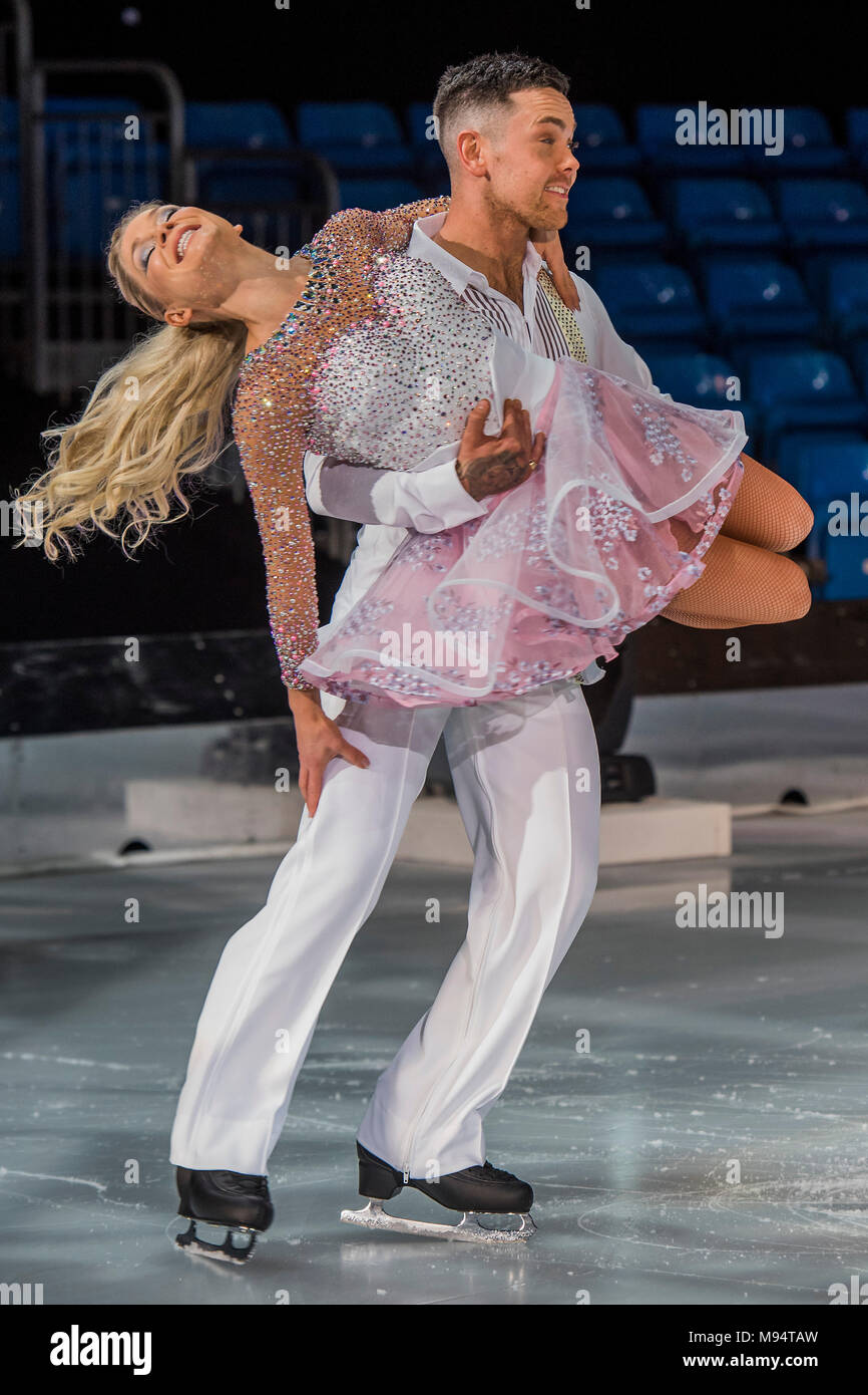 London, UK. 22nd March, 2018. Dancing On Ice Live UK Tour opens in London on Friday 23rd March for the first night of the 2018 UK tour at the SSE Wembley Arena. Credit: Guy Bell/Alamy Live News Stock Photo