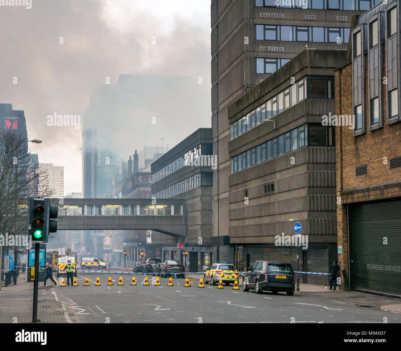 Renfrew Street, Glasgow, Scotland, United Kingdom, 22nd March 2018. A