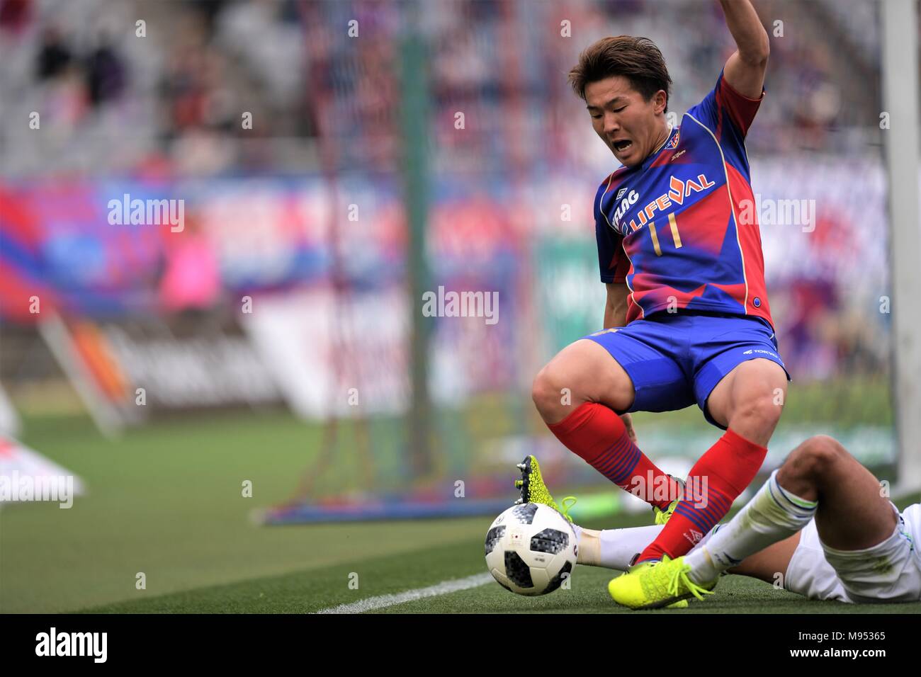 Tokyo Japan 18th Mar 18 Aia A Oc Kensuke Nagai Fc Tokyo Football Soccer 18 J1 League Match Between F C Tokyo 1 0 Shonan Bellmare At Ajinomoto Stadium In Tokyo Japan Credit Far East Press Aflo Alamy Live Tokyo Japan 18th Mar 18 Aia A Oc Kensuke Nagai Fc Tokyo Football Soccer 18 J1 League Match Between F C Tokyo 1 0 Shonan Bellmare At Ajinomoto Stadium In Tokyo Japan Credit Far East Press Aflo Alamy Live