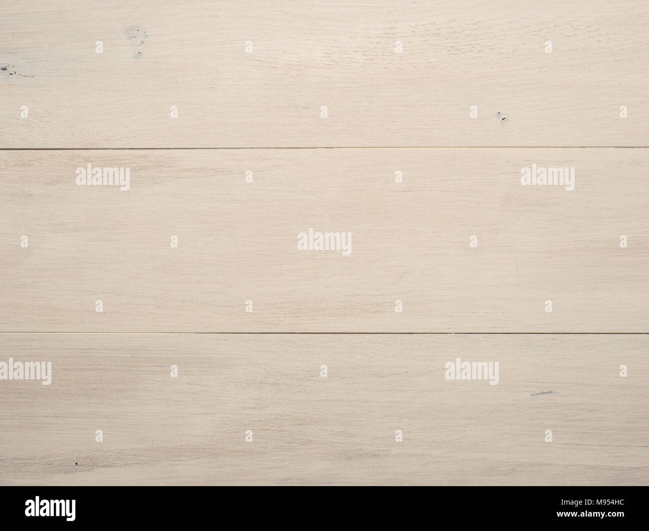 Oak plank texture in oiled white with space for text or image Stock Photo