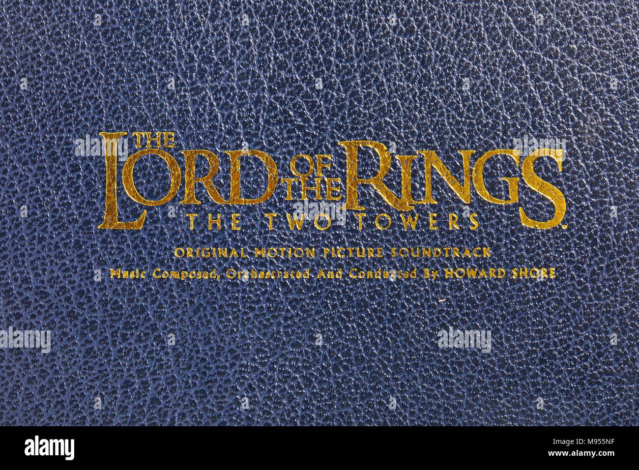 The Lord of The Ring soundtrack Stock Photo