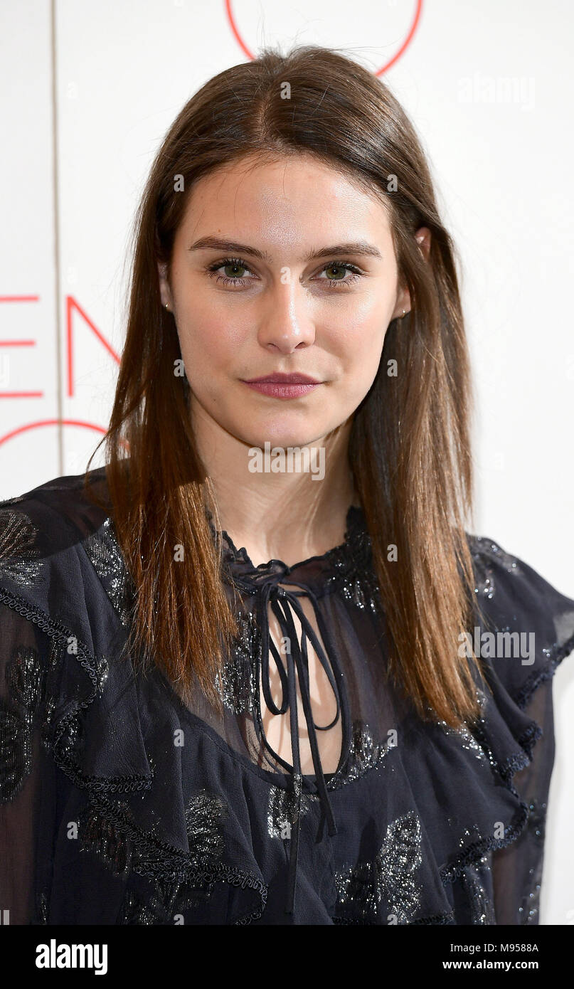 Charlotte Wiggins arriving at the La Traviata VIP performance at the
