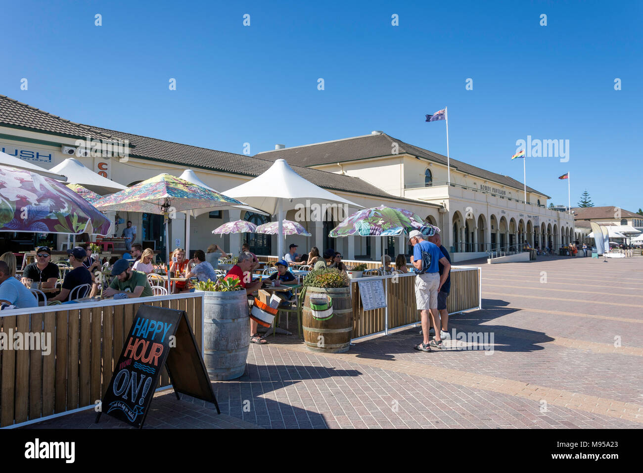 Lush on Bondi Cafe Restaurant at Bondi Pavilion, Bondi Beach, Sydney, New South Wales, Australia