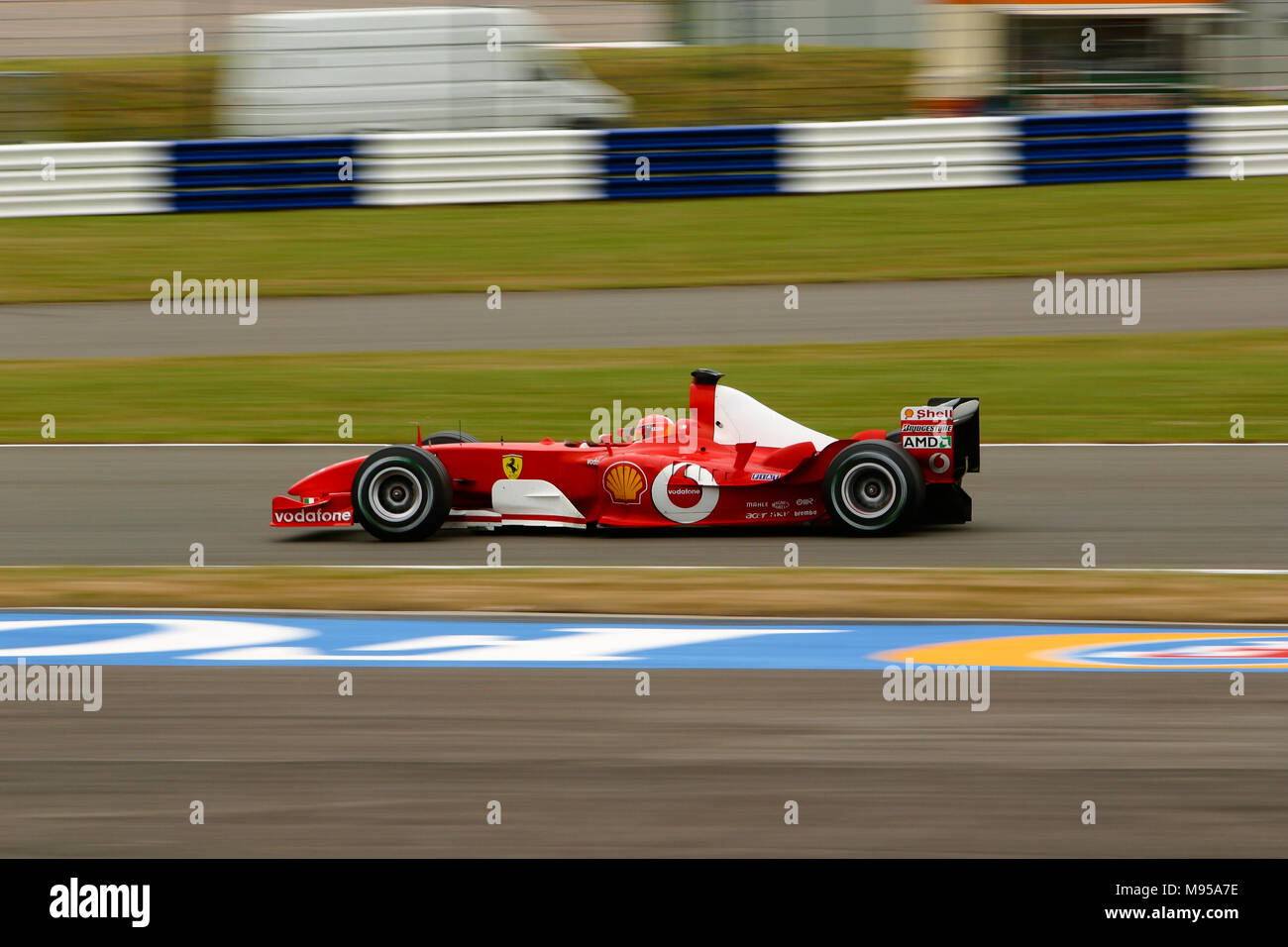 Michael Schumacher 2003 - Scuderia Ferrari Marlboro F2002/F2003-GA - Ferrari 051/052 Stock Photo