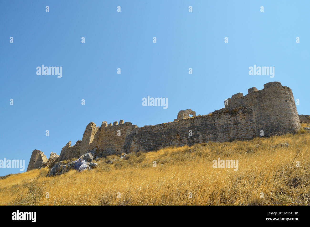 Castle of Argos or Larissa castle in Peloponnese, Greece Stock Photo ...