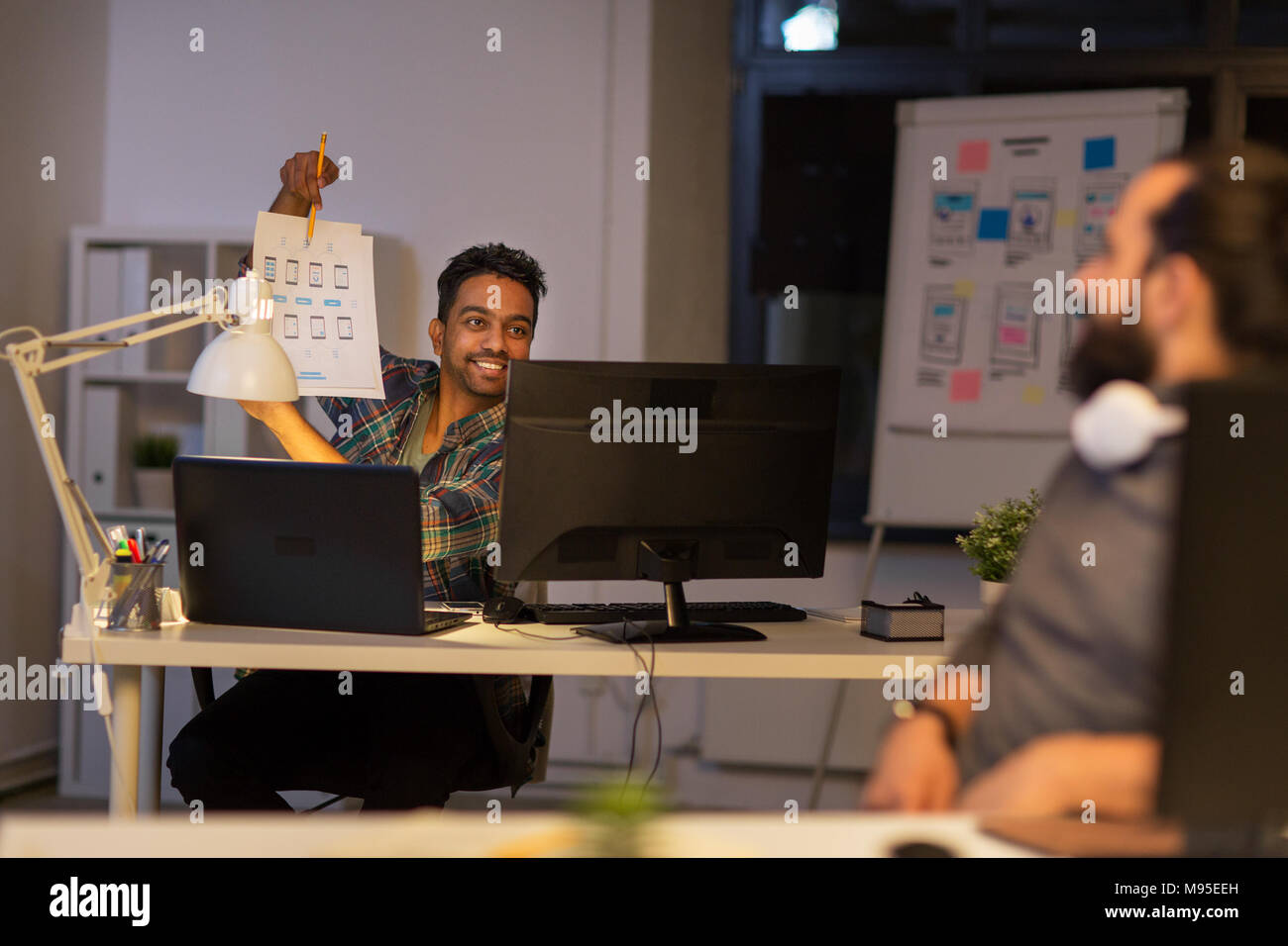 Asian man web developer hi-res stock photography and images - Alamy