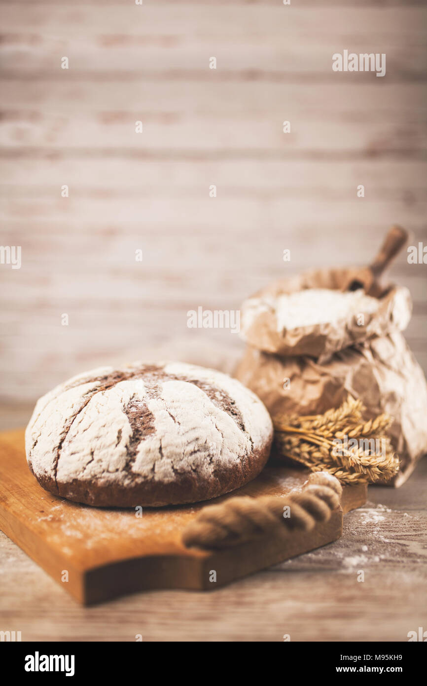 Bag of flour Stock Photo Alamy