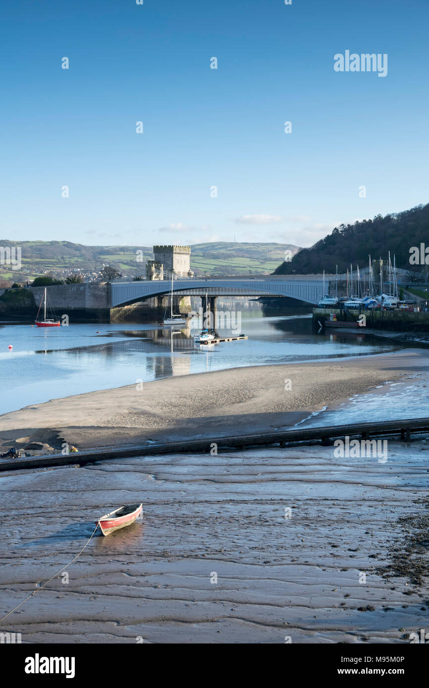 Conwy Castle Road High Resolution Stock Photography and Images - Alamy