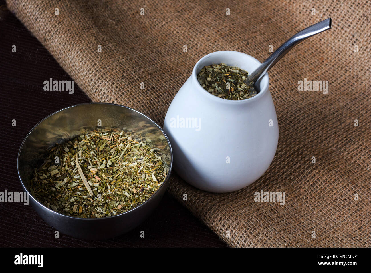 yerba mate drink Stock Photo Alamy