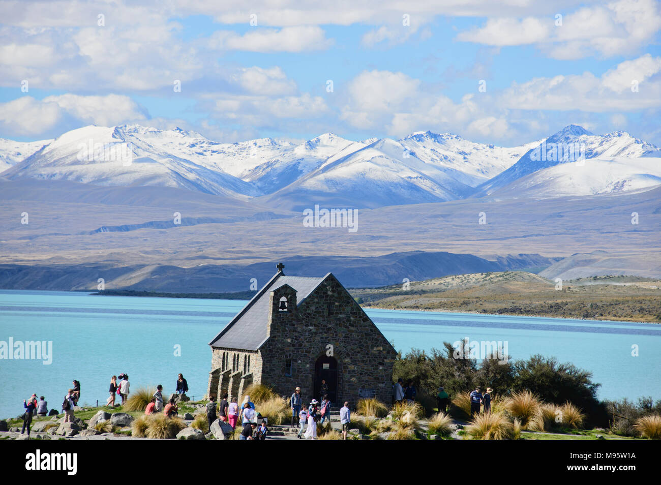 Beautiful view of Lake Tekapo, New Zealand Stock Photo - Alamy
