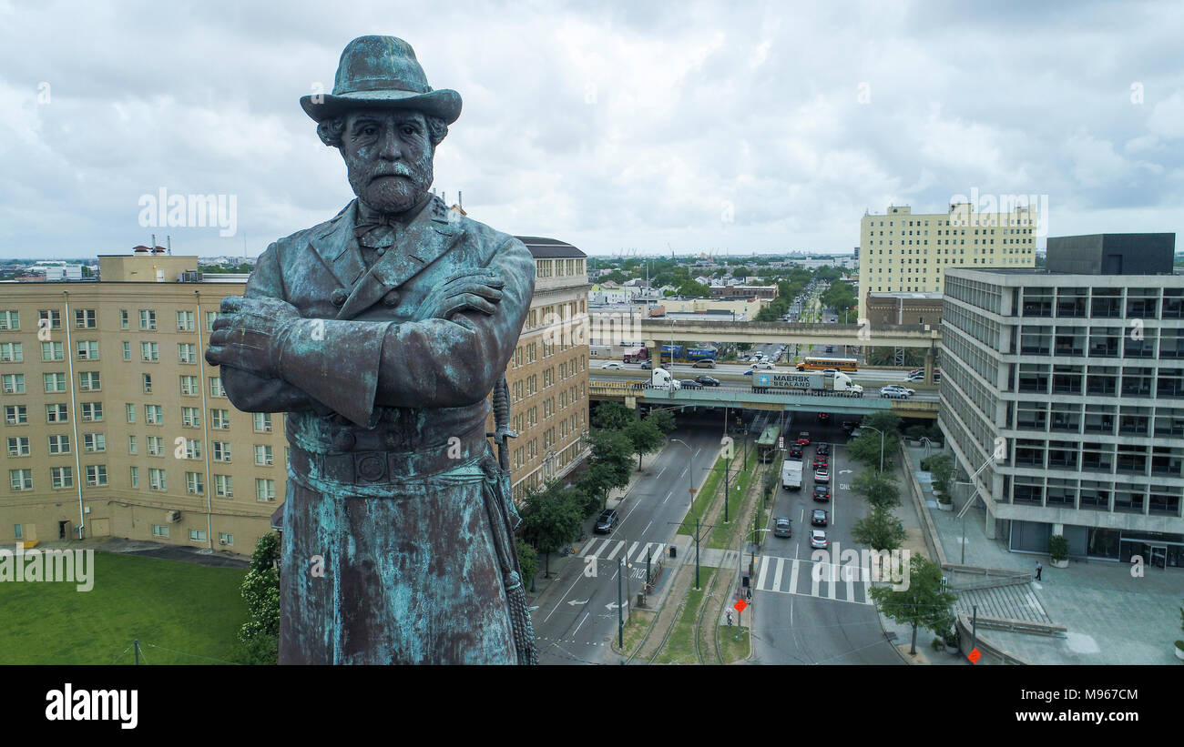 Statue of robert e lee new orleans hires stock photography and images
