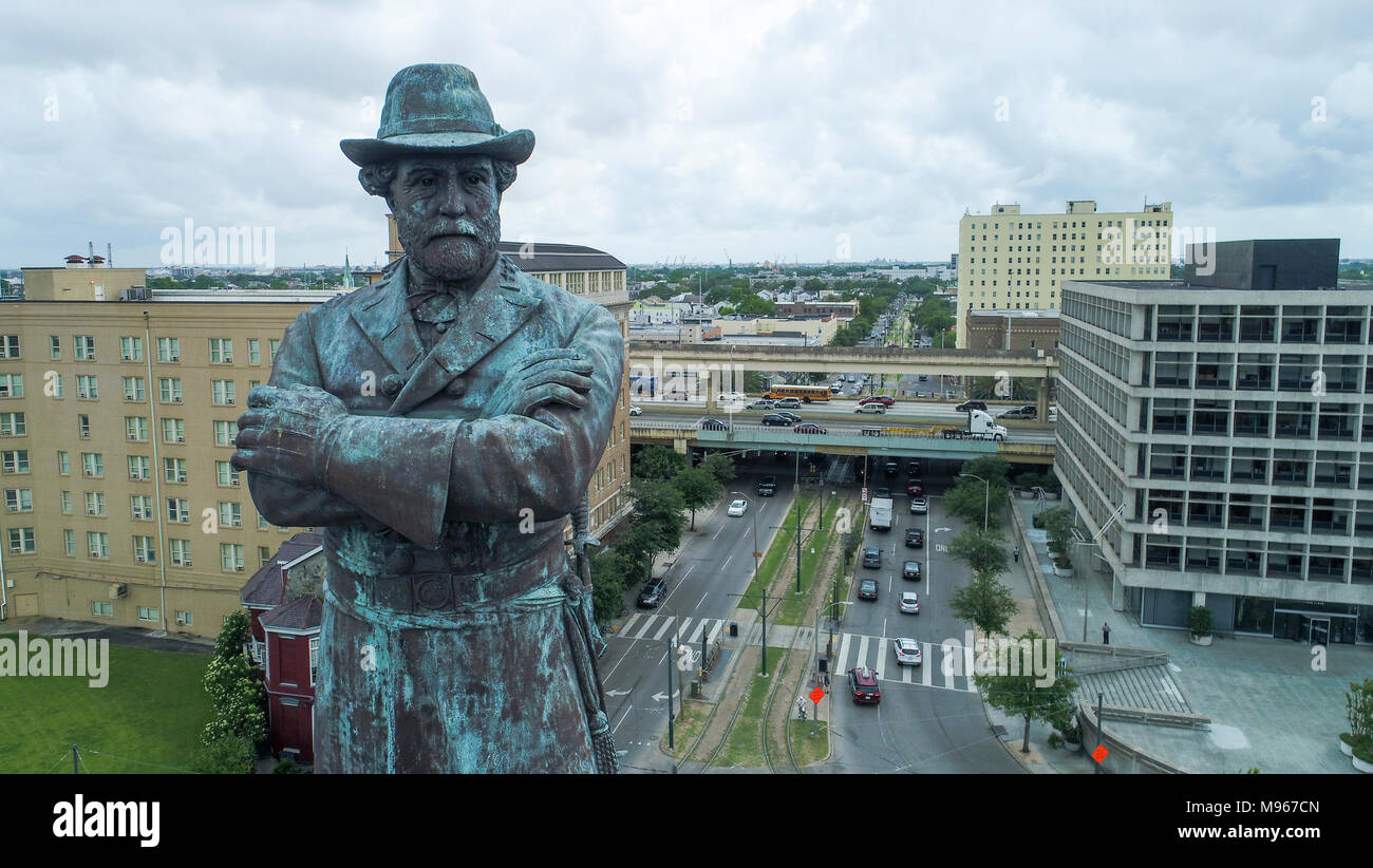 Statue of robert e lee new orleans hires stock photography and images