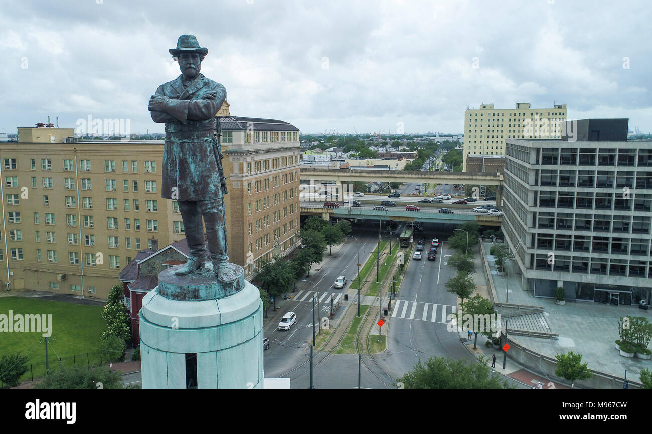 Statue of robert e lee new orleans hires stock photography and images