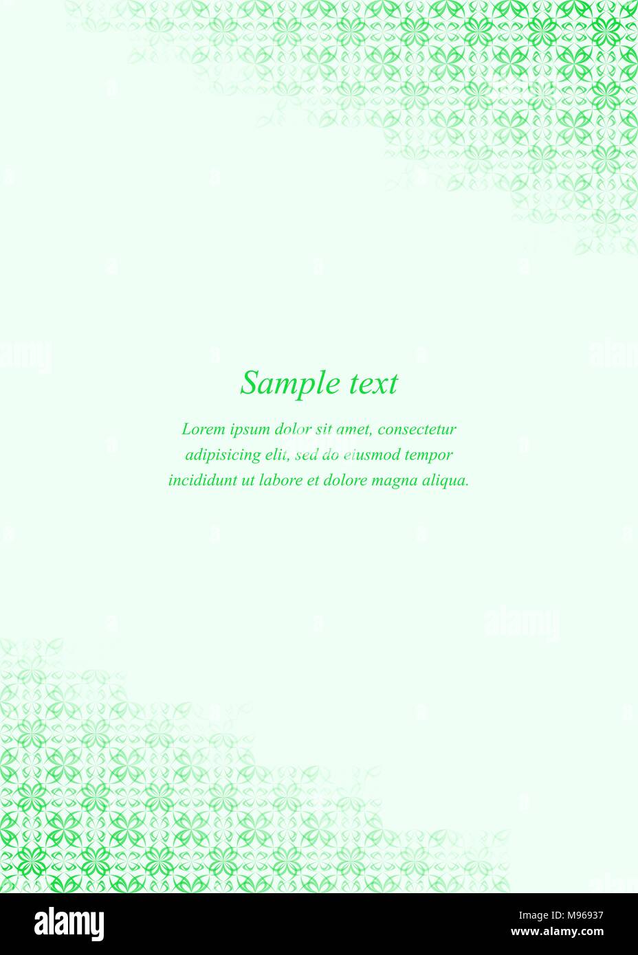 Green page corner design template Stock Vector Image & Art Alamy