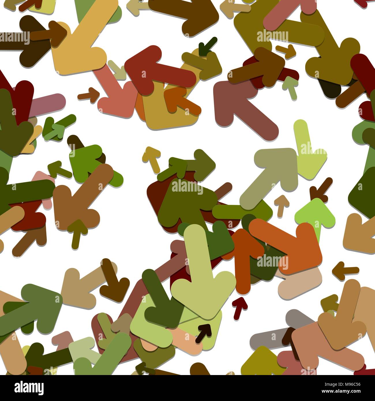 Abstract seamless arrow background pattern - vector illustration from ...