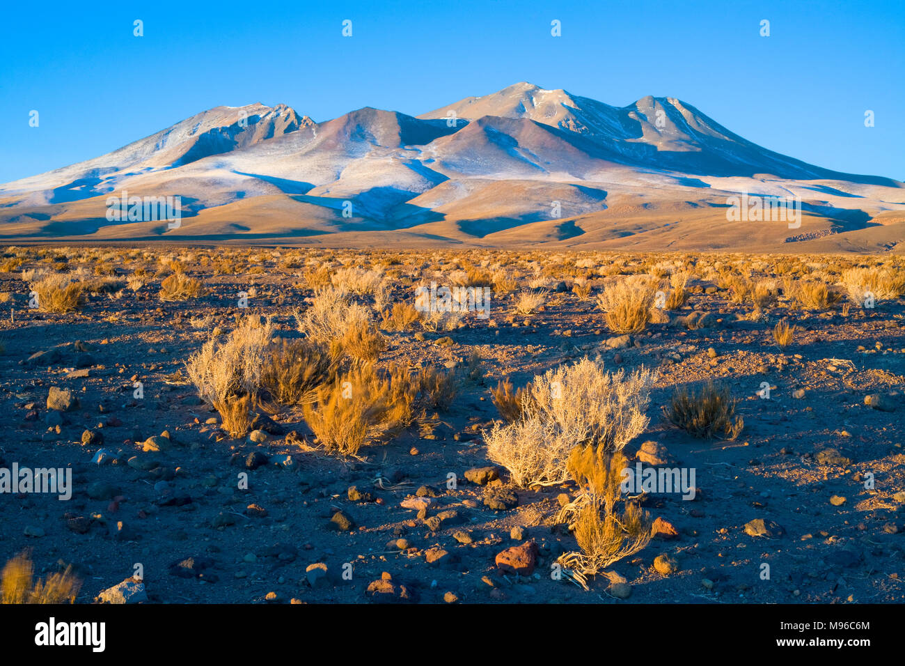 Hills in the Altiplano (High Andean plateau), Atacama desert, Chile, South America Stock Photo