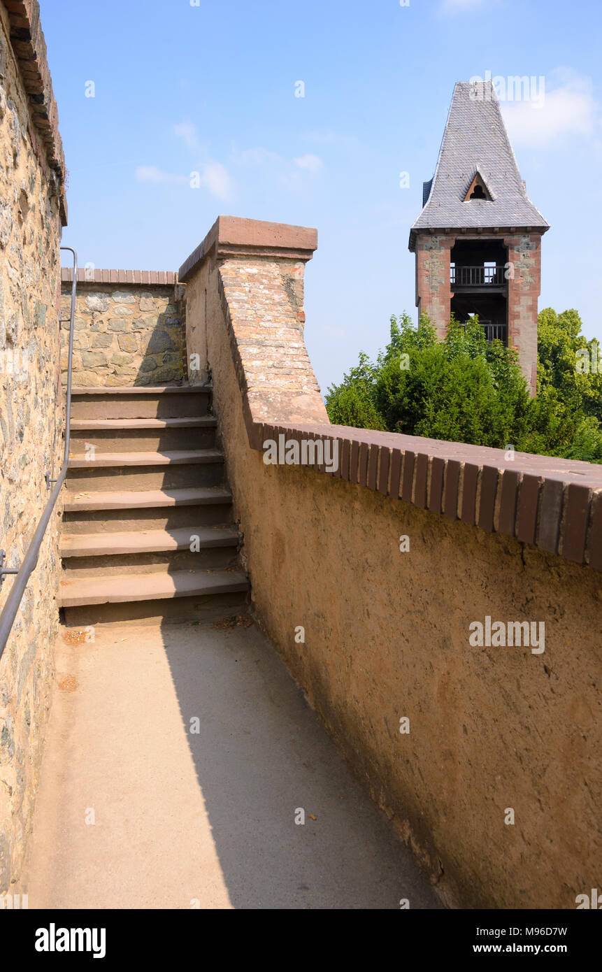 Burg Frankenstein, DarmstadtEberstadt, Odenwald, Hessen, Deutschland