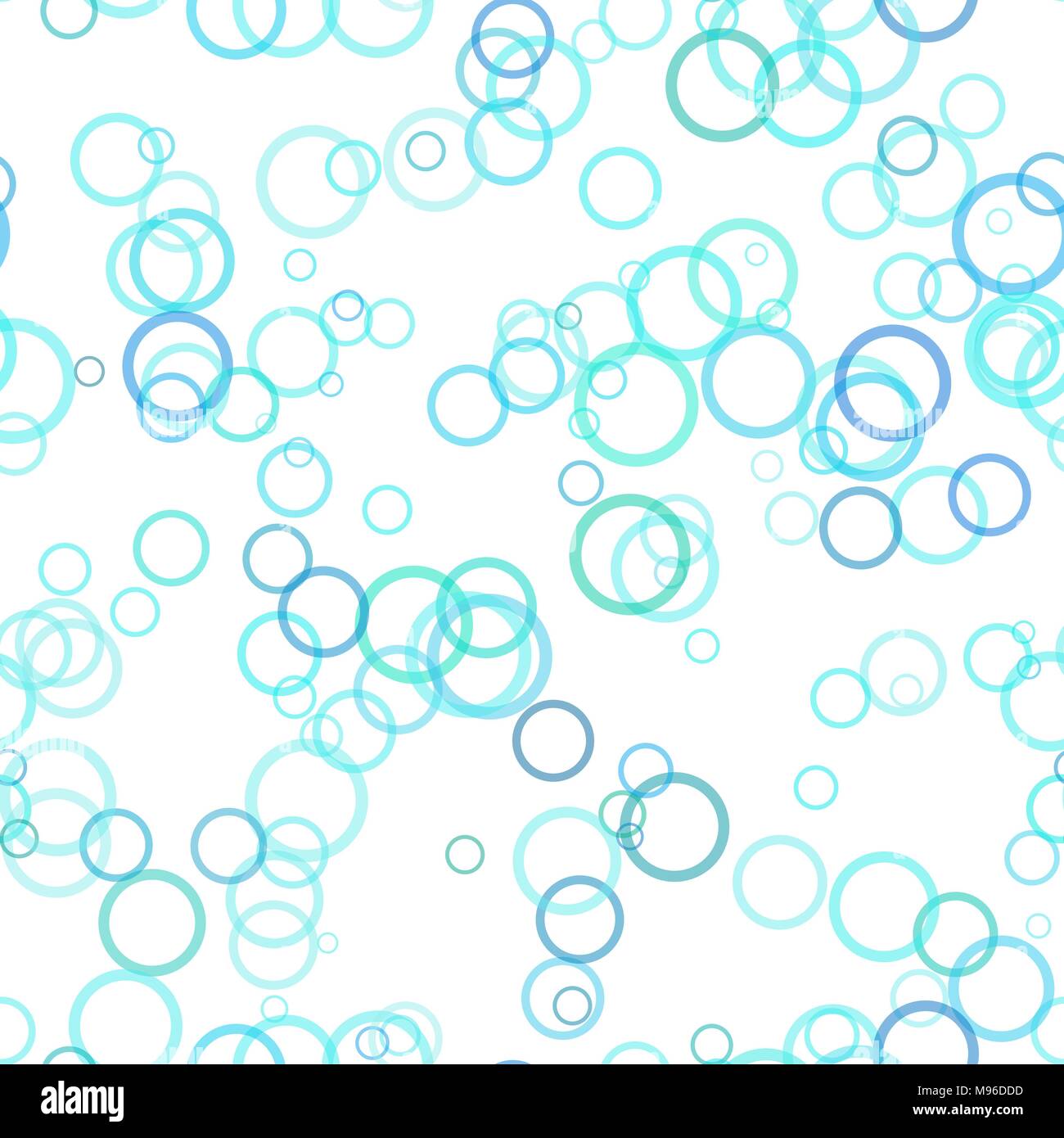 Seamless chaotic circle pattern background - vector illustration from ...